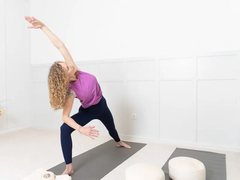 Yoga in kleiner Gruppe